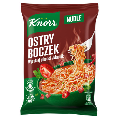 Knorr NUDLE OSTRY BOCZEK 63g zupka chińska makaron danie błyskawiczne