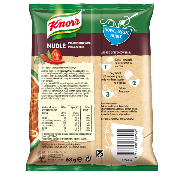 Knorr NUDLE O SMAKU BBQ RIBS ŻEBERKA 66g zupka chińska makaron danie błysk. Knorr NUDLE O SMAKU BBQ RIBS ŻEBERKA 66g zupka chińska makaron danie błysk.