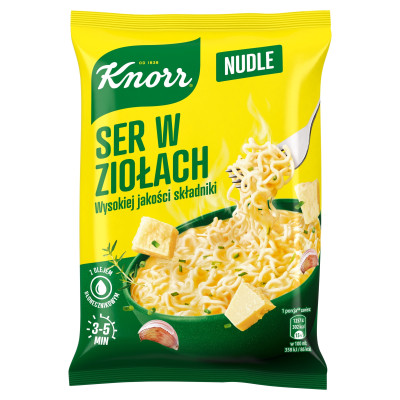 Knorr NUDLE SER W ZIOŁACH 61g zupka chińska makaron danie błyskawiczne