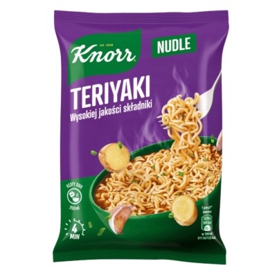 Knorr NUDLE TERIYAKI 66g zupka chińska makaron danie błyskawiczna