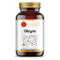 Yango GLICYNA 690mg 90kps SKŁADNIK KOLAGENU NEUROPRZEKAŹNIK pomoc U.NERWOWY