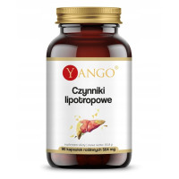 Yango CZYNNIKI LIPOTROPOWE 90kapsułek wsparcie METABOLIZM TŁUSZCZÓW WĄTROBA