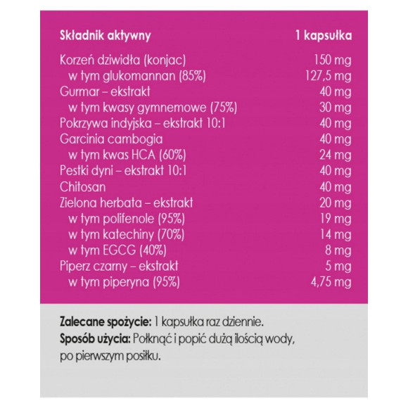 YANGO Panaseus BLOKER APETYTU 50kaps WSPARCIE ODCHUDZNIE KONTROLA APETYTU YANGO Panaseus BLOKER APETYTU 50kaps WSPARCIE ODCHUDZNIE KONTROLA APETYTU