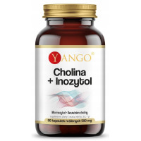 Yango CHOLINA + INOZYTOL 90 kaps wsparcie UKŁAD NERWOWY STRES METABOLIZM