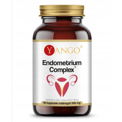 Yango ENDOMETRIUM COMPLEX wsparcie HORMONY ZDROWIE KOBIET 90 kapsułek