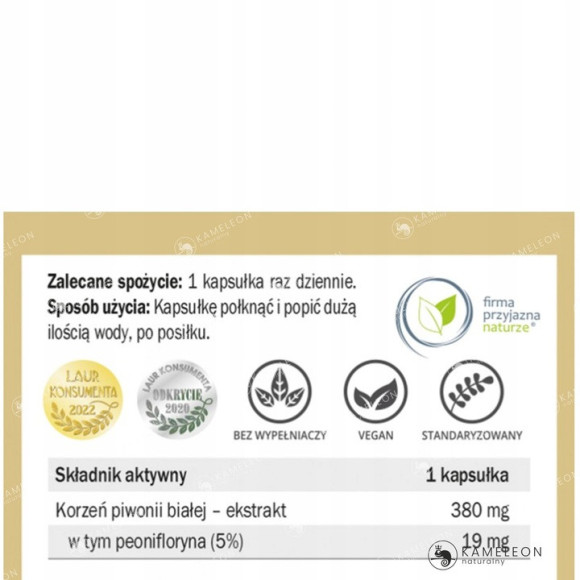 Yango PIWONIA BIAŁA KORZEŃ wsparcie BÓLE MENSTRUACYJNE ROZKURCZOWO 90kaps Yango PIWONIA BIAŁA KORZEŃ wsparcie BÓLE MENSTRUACYJNE ROZKURCZOWO 90kaps