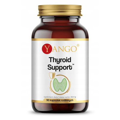 Yango THYROID SUPPORT 90kp Mio-inozytol N-acetylo-L-tyrozyna pomoc TARCZYCA