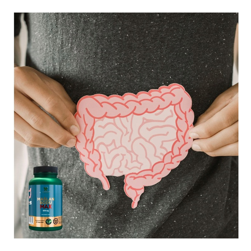 Lanco MAŚLAN SODU MAX 1300mg w porcji 60kaps wparcie: JELITA MIKROFLORA