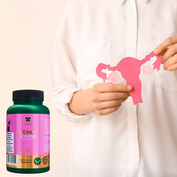 Lanco VENUS COMBO 60kaps wsparcie: KOBIECE LIBIDO PMS RÓWNOWAGA HORMONALNA