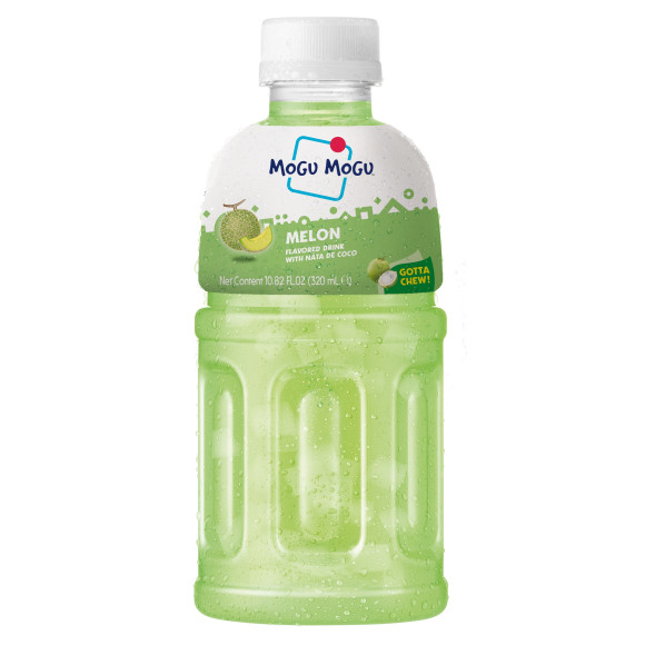 MOGU MOGU napój MELON MELONOWY z nata de coco z galaretką kokosową 320ml MOGU MOGU napój MELON MELONOWY z nata de coco z galaretką kokosową 320ml
