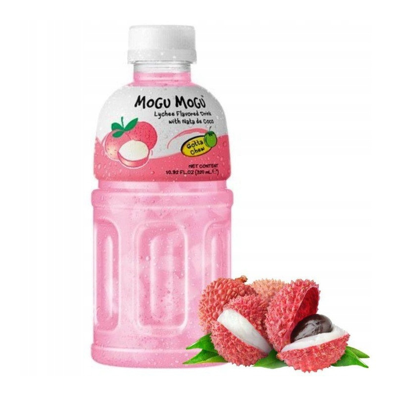 MOGU MOGU napój z nata de coco MIX 12 CIEKAWYCH SMAKÓW 320ml x12 3,84L HIT!