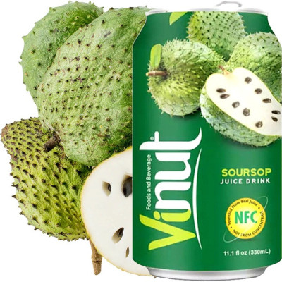 Vinut SOK Z FLASZOWCA FALSZOWIEC GRAVIOLA GUANABANA NFC PUSZKA 330ml 0,33L