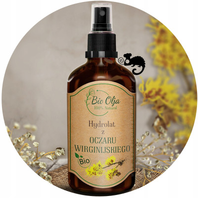 Bioolja BIO HYDROLAT Z OCZARU WIRGINIJSKIEGO 100ml Trądzik & Poparzenia