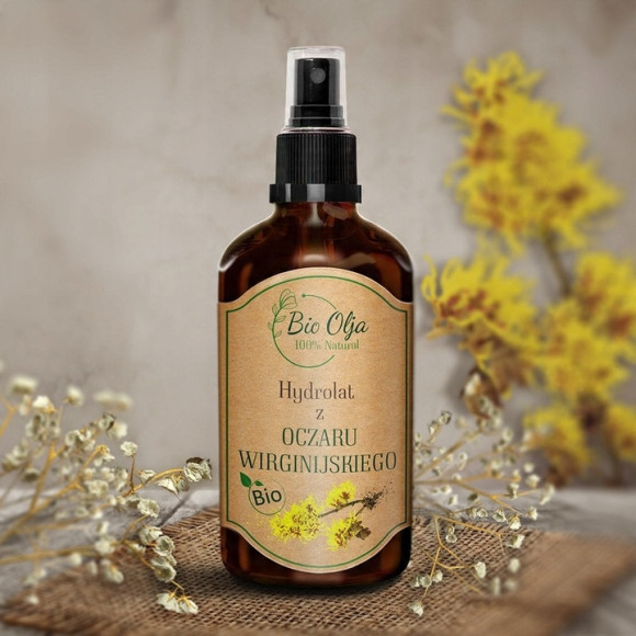 Bioolja BIO HYDROLAT Z OCZARU WIRGINIJSKIEGO 100ml Trądzik & Poparzenia