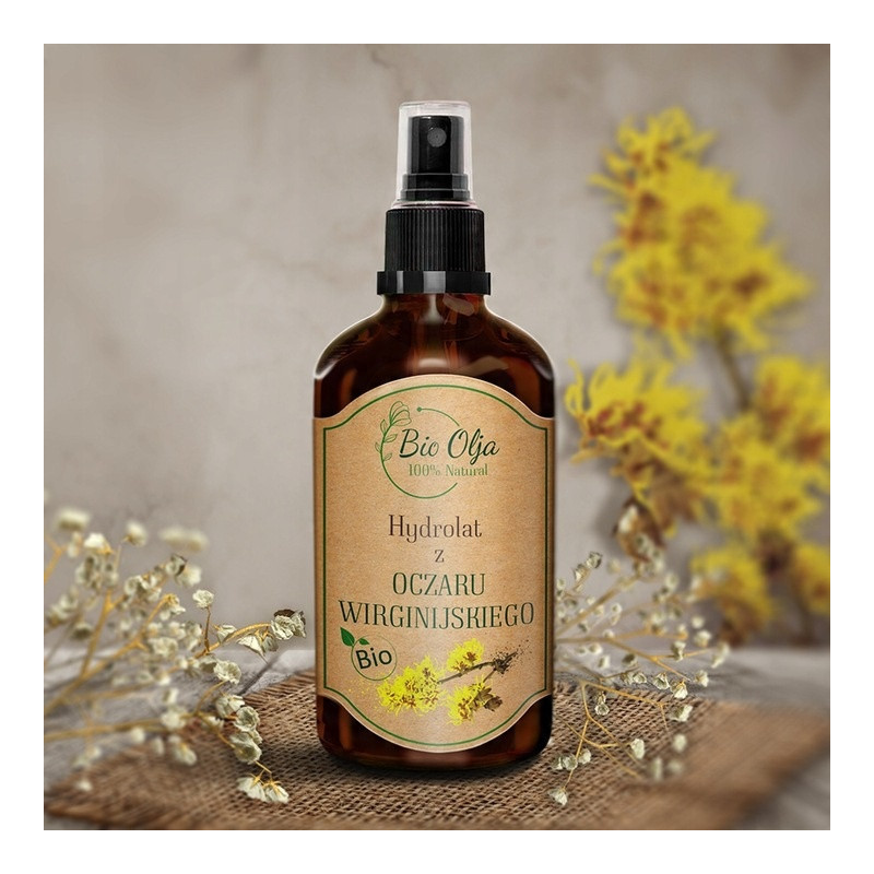 Bioolja BIO HYDROLAT Z OCZARU WIRGINIJSKIEGO 100ml Trądzik & Poparzenia