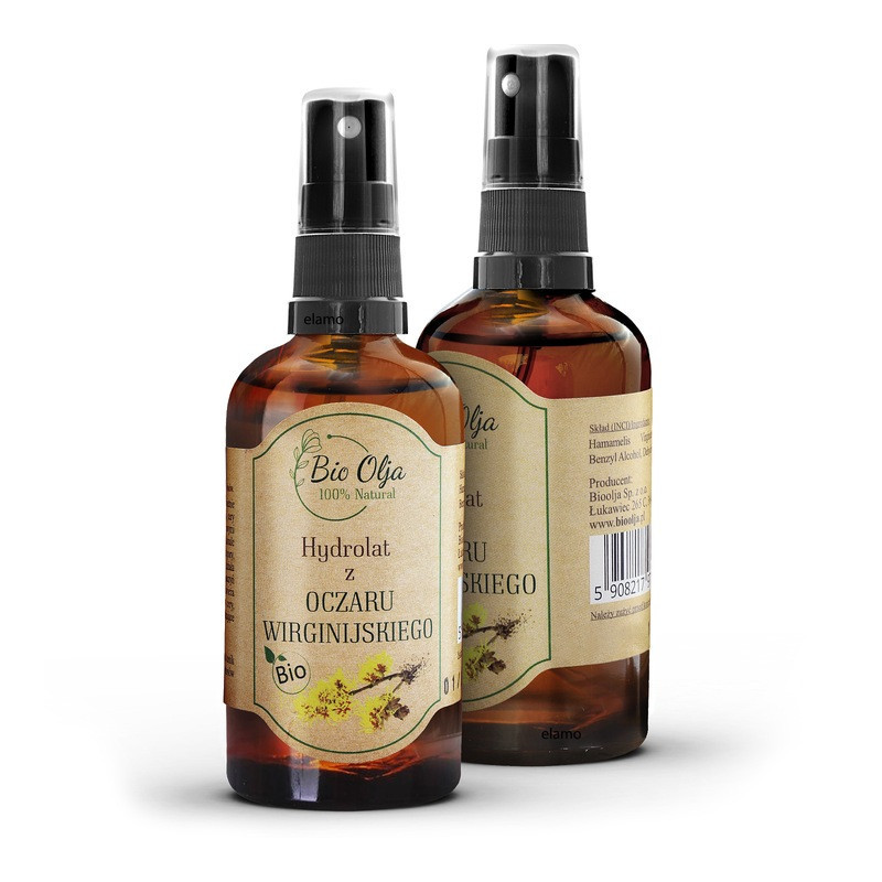 Bioolja BIO HYDROLAT Z OCZARU WIRGINIJSKIEGO 100ml Trądzik & Poparzenia