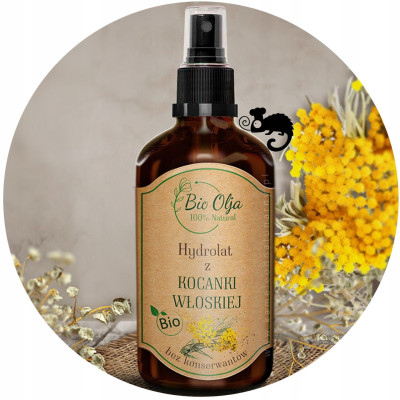 BioOlja BIO HYDROLAT Z KOCANKI WŁOSKIEJ 100ml PRZECIZWAPALNY NAWILŻAJĄCY