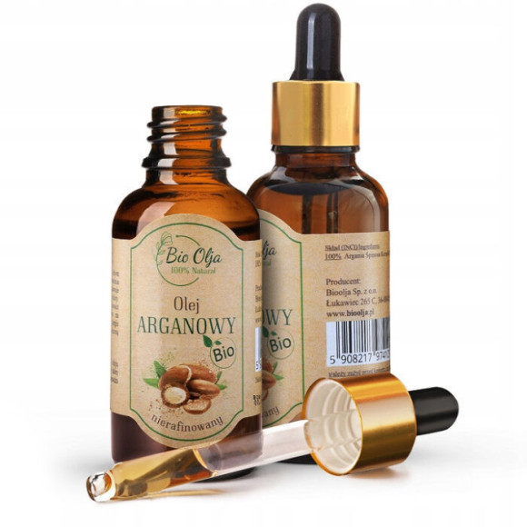 BioOlja BIO OLEJ ARGANOWY ZIMNOTŁOCZONY NIERAFINOWANY 50ml olejek do twarzy BioOlja BIO OLEJ ARGANOWY ZIMNOTŁOCZONY NIERAFINOWANY 50ml olejek do twarzy