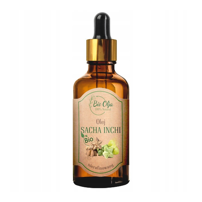BioOlja BIO OLEJ SACHA INCHI ZIMNOTŁOCZONY NIERAFINOWANY 50ml anti-age