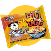 Goong BULDOG CARBONARA zupka chińska ramen makaron szybkie danie OSTRA 117g