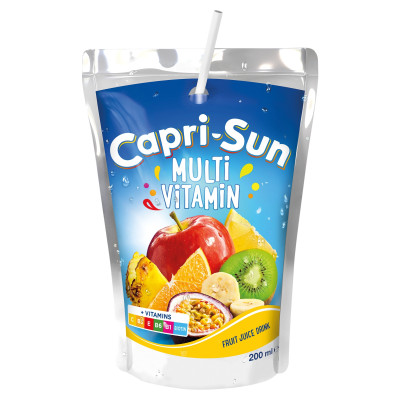 CAPRI-SUN Napój owocowy ze słomką WIELOOWOCOWY MULTIWITAMINA