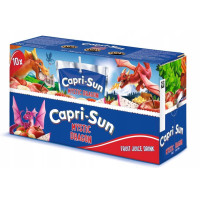 CAPRI-SUN Napój owocowy ze słomką WIELOOWOCOWY MYSTIC DRAGON 200ml 40szt 8L