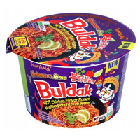 BULDAK BIG BOWL DANIE MAKARON RAMEN ZUPKA HABANERO LIME ostry KURCZAK 110g