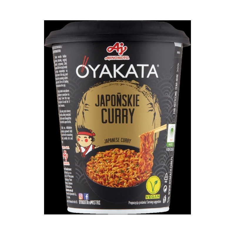 OYAKATA kubek TASTE of ASIA danie makaron w stylu JAPOŃSKIE CURRY 90g