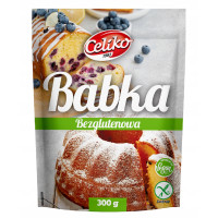 Celiko BABKA BEZGLUTENOWA mieszanka do wypieku ciasta 300g