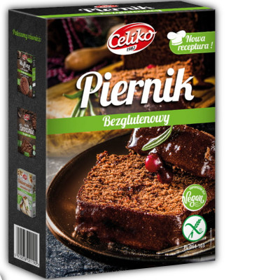 Celiko CIASTO PIERNIK BEZGLUTENOWY BEZ GLUTENU mieszanka do wypieku 300g 
