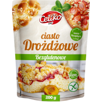 Celiko CIASTO DROŻDŻOWE BEZGLUTENOWE bez glutenu MIESZANKA NA CIASTO 200g