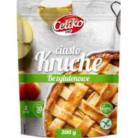 CELIKO CIASTO KRUCHE bezglutenowe 8 PORCJI gotowe w 30 Minut 200g 