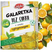 CELIKO GALARETKA BEZ CUKRU BEZ GLUTENU cytrynowa 14g