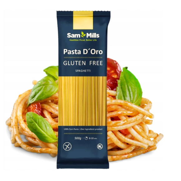 Sam Mills WŁOSKI MAKARON SPAGHETTI BEZGLUTENOWY vege 500G