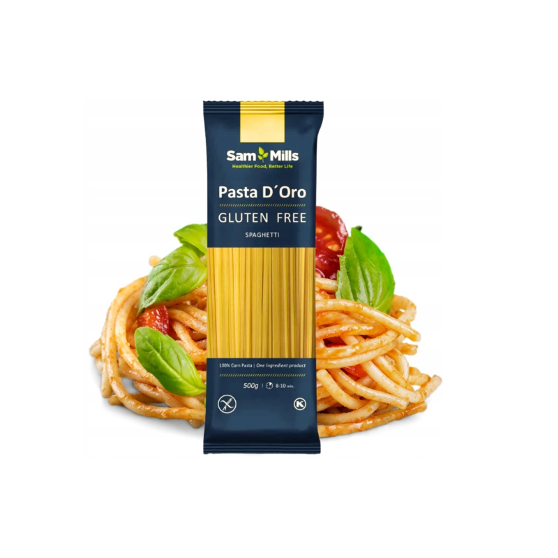 Sam Mills WŁOSKI MAKARON SPAGHETTI BEZGLUTENOWY vege 500G