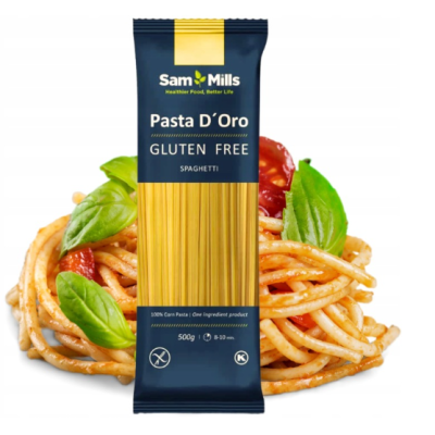 Sam Mills WŁOSKI MAKARON SPAGHETTI BEZGLUTENOWY vege 500G