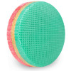 WAFLE TORTOWE RAINBOW KOLOROWE TĘCZA tęczowe 22cm 9szt 90G LECORNA