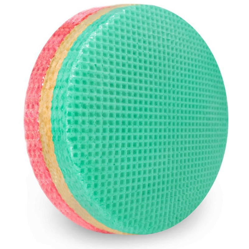 WAFLE TORTOWE RAINBOW KOLOROWE TĘCZA tęczowe 22cm 9szt 90G LECORNA