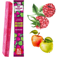 FRUIT MOOD baton batonik owocowy bez dodatku MALINA 10g