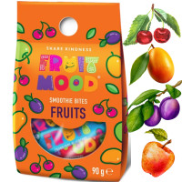 FRUIT MOOD - SMOOTHIE BITES - FRUITS 90g (pomarańczowe)