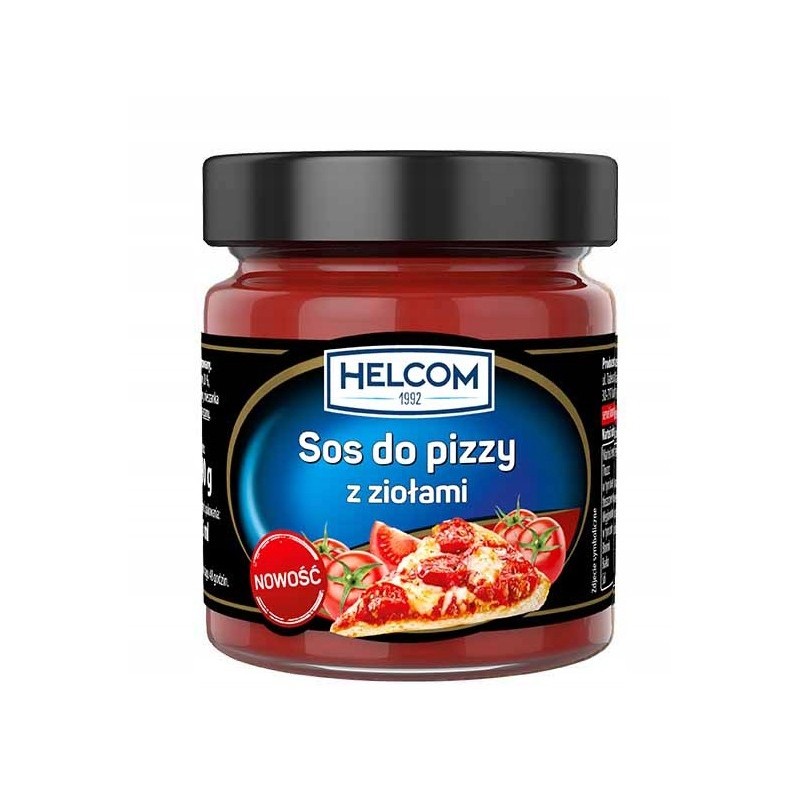 Helcom SOS pomidorowy DO PIZZY Z ZIOŁAMI 190g