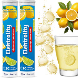 Starpharma ELEKTROLITY sód potas chlorki magnez 20 x2=40 tabletek musujących