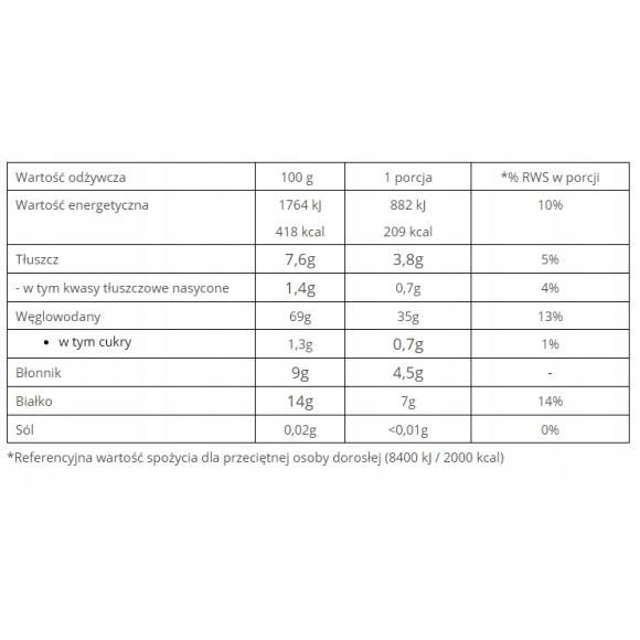 Kupiec PŁATKI OWSIANE ZWYKŁE 400g 0,4KG
