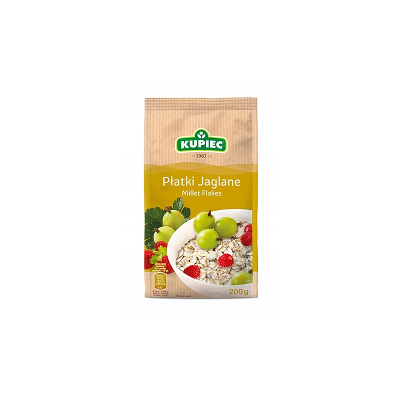 Kupiec PŁATKI JAGLANE 200g 0,2KG