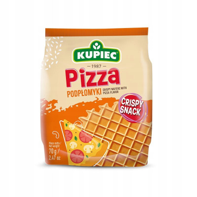 Kupiec PODPŁOMYKI smak PIZZA o smaku PIZZY 70g ekstra kruche