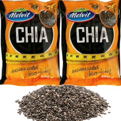 Melvit Nasiona CHIA szałwia hiszpańska 150g x2 = 0,3KG