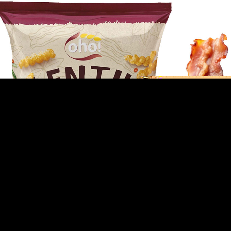 OHO LENTIL CHIPS Chipsy z czerwonej soczewicy MIX 3 SMAKÓW 100g x6 = 0,6kg