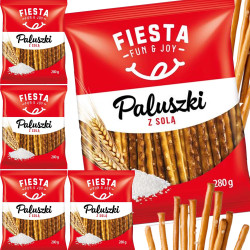 Fiesta PALUSZKI  Z SOLĄ lekkie i wyjątkowo chrupiące 280g x5 = 1,4kg