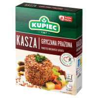 Kupiec KASZA GRYCZANA PRAŻONA 4x100g 400g 0,4KG gotowe w 15minut