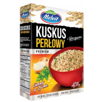Melvit KUSKUS PERŁOWY Z WARZYWAMI (4 x 80 g) 320 g 